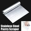 Stainless Steel Pastry Bench Scraper Dough Cutter Pizza Cake Cookies Divider