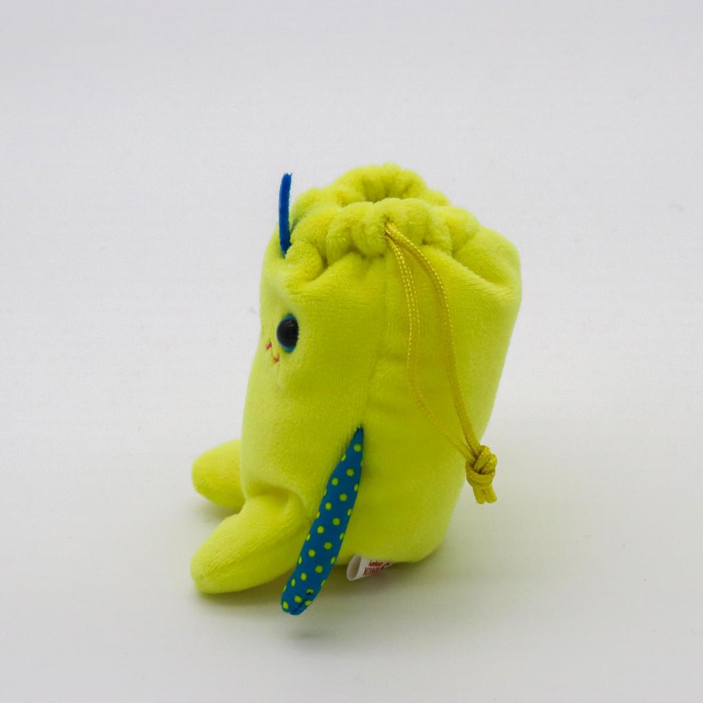 Shinada Plush Toy Mokeke Chimoke Drawstring Bag Tino