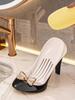 High Heels Soap Box Creative Home Bathroom Toiletries Desktop Soap Box Light Luxury Suction Cup Drain Storage Shelf Decoration