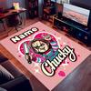 Custom personalization Chucky Print Area Rug - Soft, Washable Non-Slip Indoor Mat,Living Room,Home&Office Decorative Rug