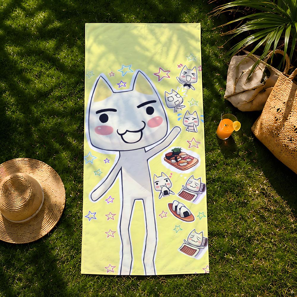 Artist T-Toro I-Inoue Towel beach towel, quick drying absorbent bath towel for Swim,Gym,Camping,Outdoor