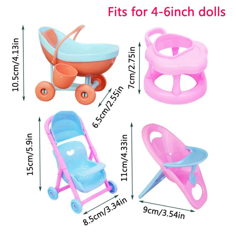 5 Zoll/13 cm Kawaii Niedlich Schwarz Neue Reborn Baby Puppen Pädagogische Puppen Schwarze Haut Schwarzes Haar Mit Niedlicher Schleife Kopfschmuck Geburtstagsgeschenk