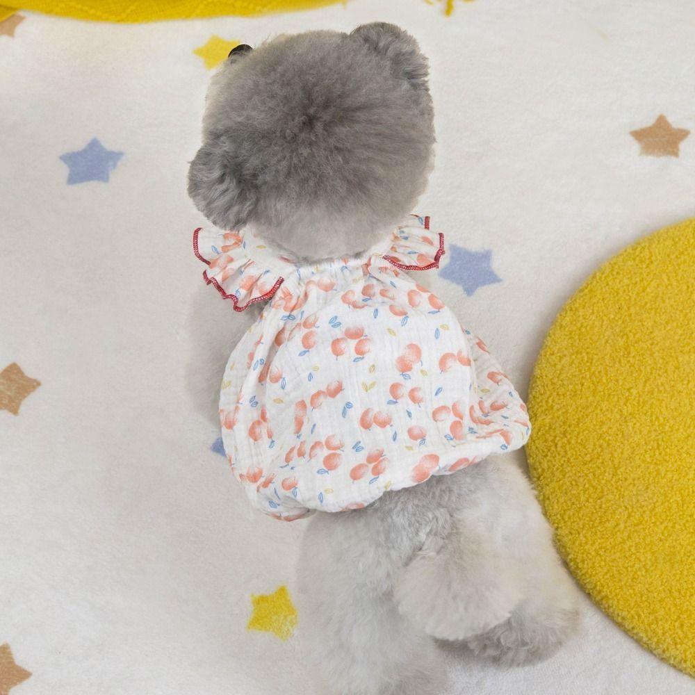 Breathable Puppy Skirt Skin-friendly Pet Dress Chihuahua Dog Summer Dress  Spring/Summer