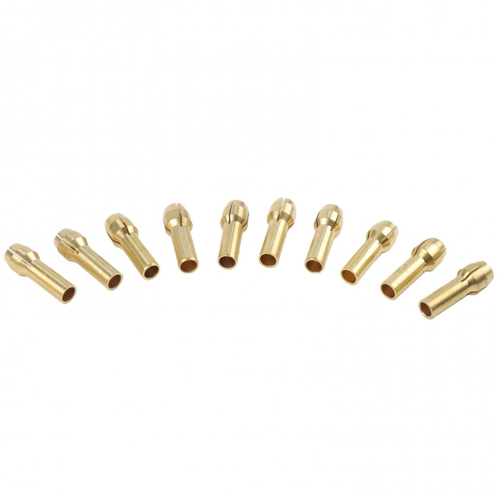 10 piezas para portabrocas de mini taladro 4.2/4.8mm Pinza de cobre para uso en herramientas rotativas
