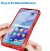 Custodia Protettiva Anteriore e Posteriore Antiurto Per Realme 9i 8i 7i 7 8 9 14 Pro Plus 5G 14T 6 6S C21 C21Y C25Y C25S C30 C33 14X Grado Copertura