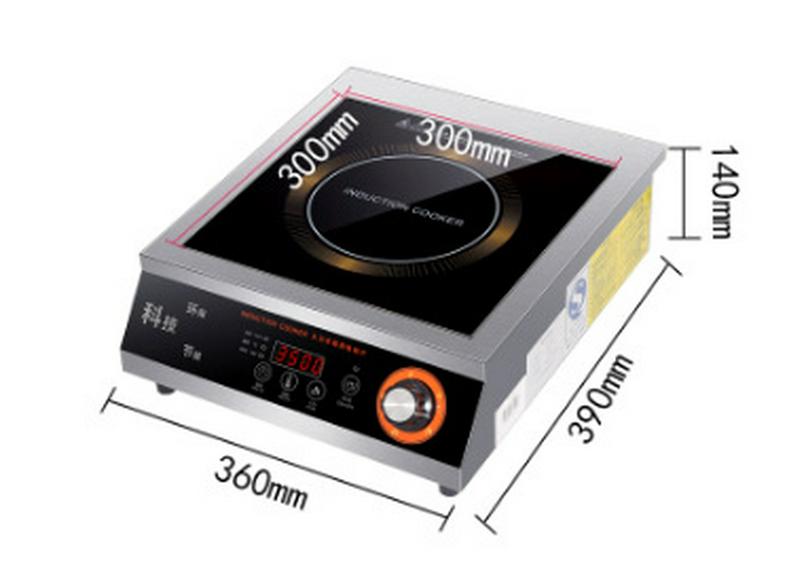 3500W Commercial Induction Stove for Restaurant Stir-Frying & Braising
