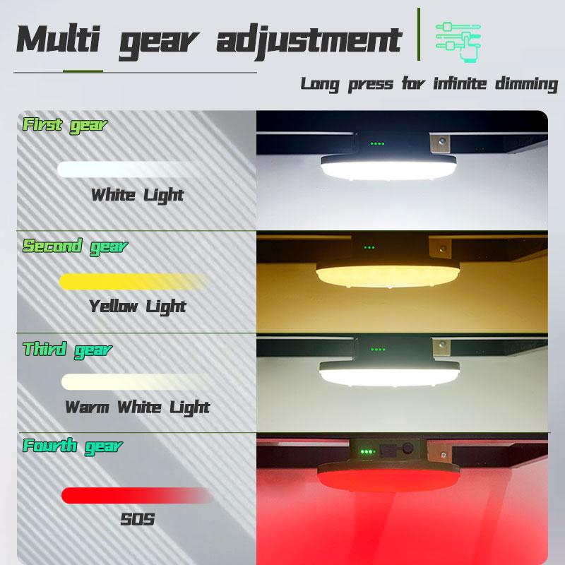 Tent Fishing Light Camping Light Multifunctional Portable Suspension Magnetic Suction High Power Ultra Bright