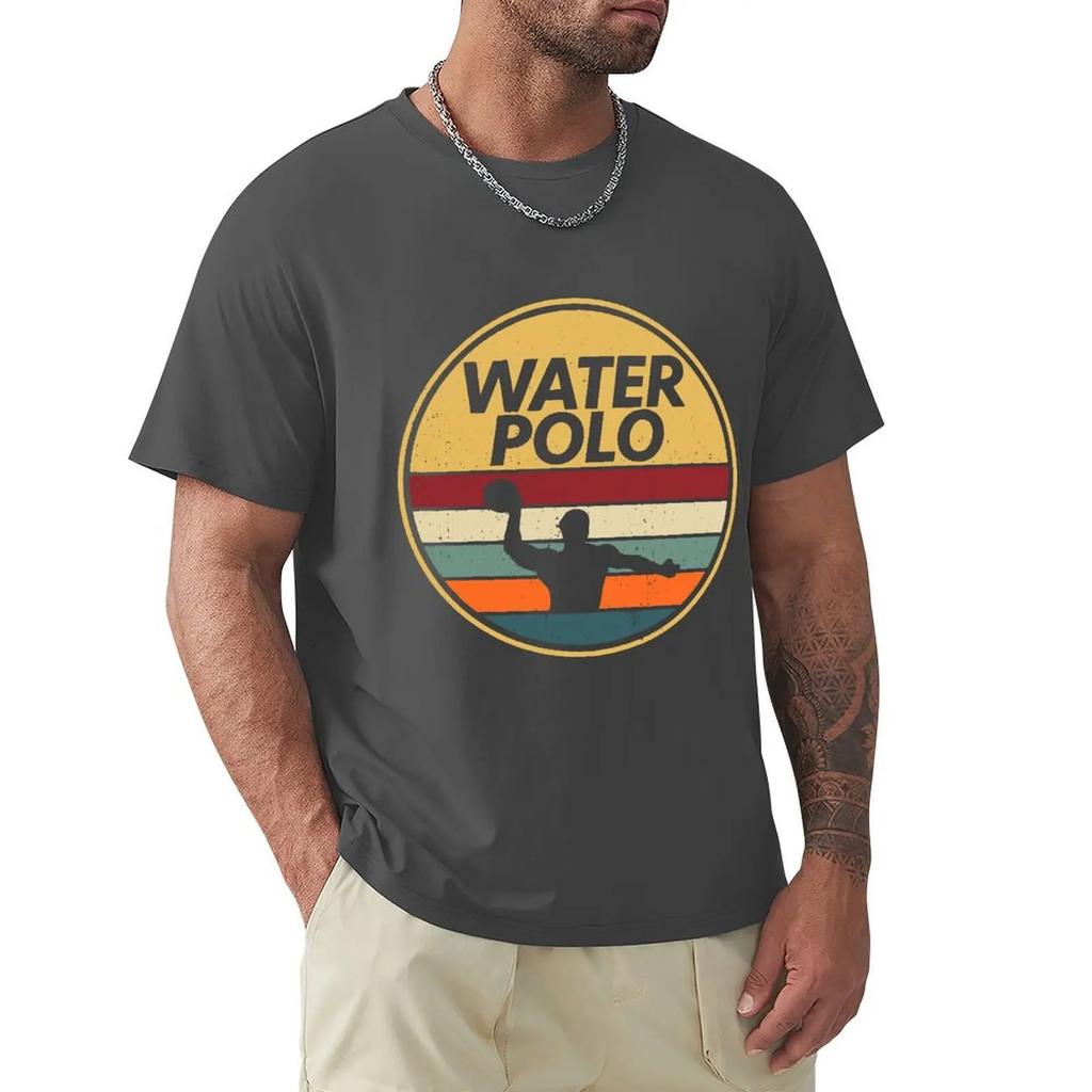 Funny Retro Water Polo Vintage Waterpolo T Shirts Summer Style Graphic Cotton Streetwear Short Sleeve Birthday Gifts T-shirt Men