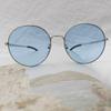 Men's and Women's Thin Oversized Round Tinted Sunglasses