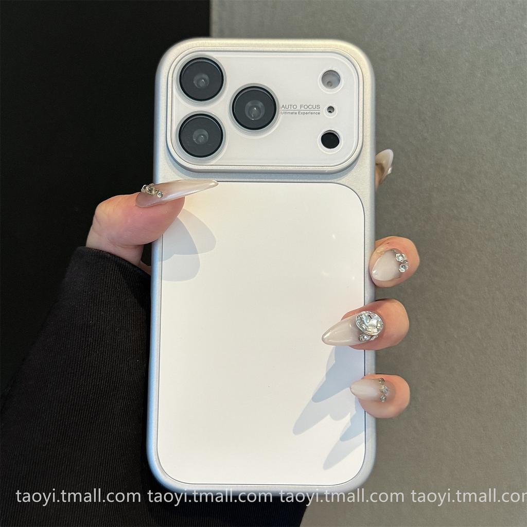 Seconds change 11 large windows mobile phone case, suitable for iPhone11promax simple and fashionable liquid Apple 11 protective case