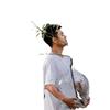 Large Transparent Japanese Andromeda Glass Vase - Thin-Neck, Big-Belly Design for Living Room Decor