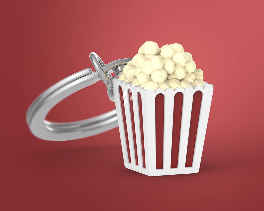 MTM Metamorphose Keychain Popcorn Movie Snack Gift Popcorn [Metalmorphose] MTM135-01