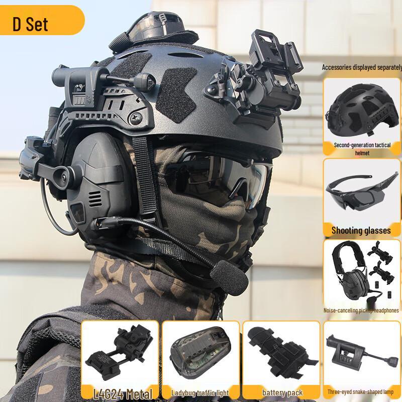 Sistema di Casco Tattico Veloce SF FCS-TACTICAL Gen 2