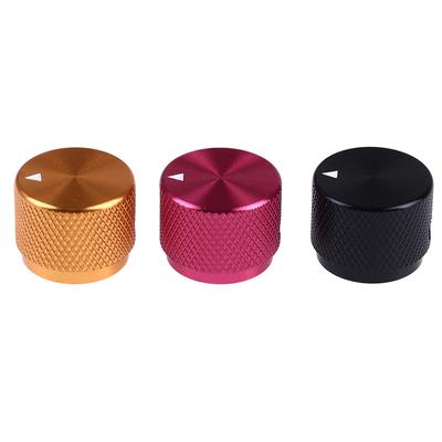 1PC Solid Machined Metal Aluminum Rotary Encoder Potentiometer Volume Switch Knobs Amplifier Control Volume Button Knob