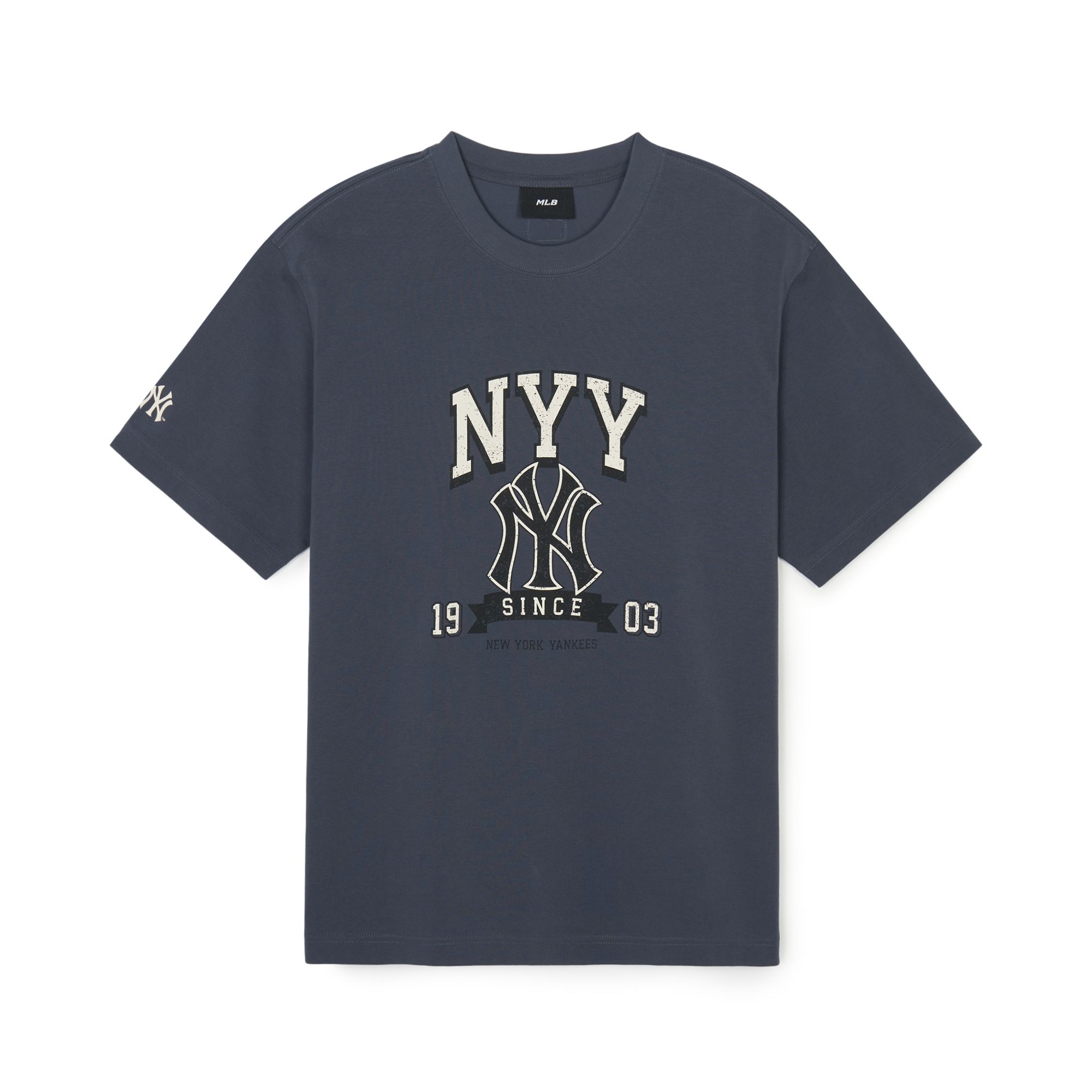 

New MLB New York Yankees T Shirts Unisex Gray 3ATSN0343-50GRD S