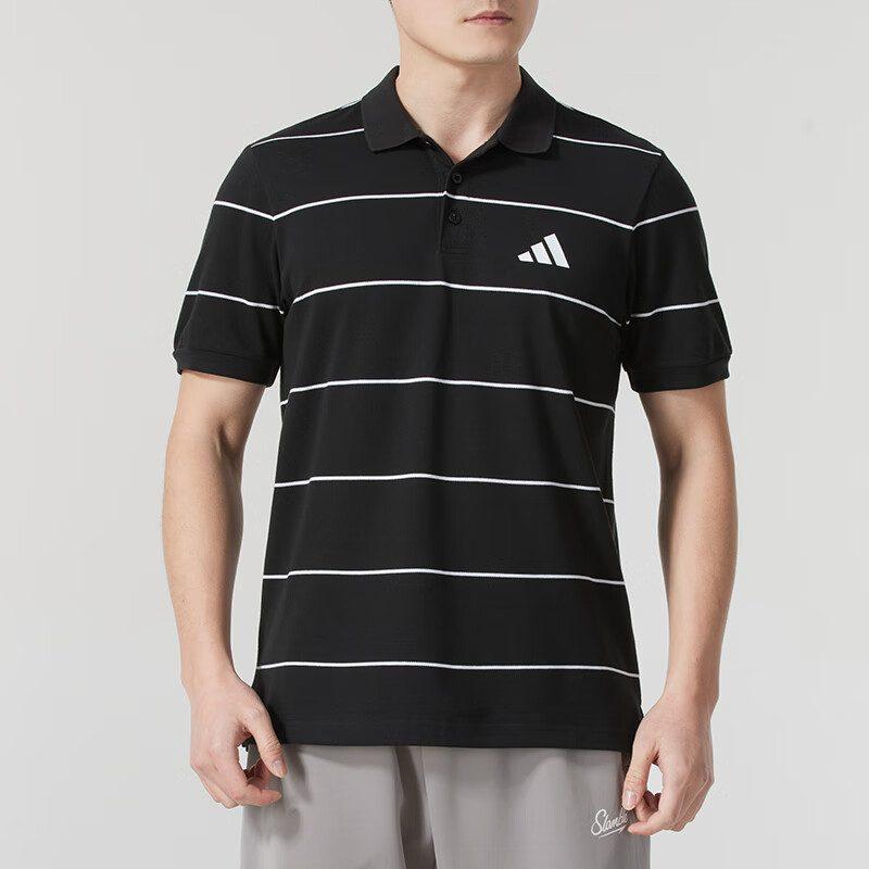 Adidas Polo Shirts Men's Black Moderate JL6042