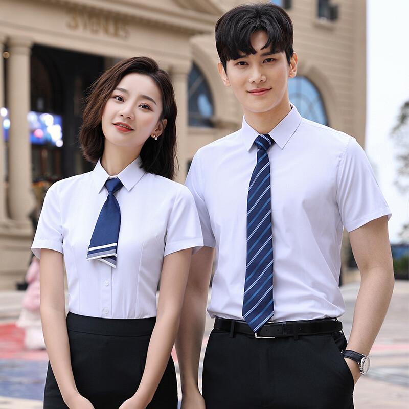 Professional Short-Sleeve Anti-Wrinkle Business Shirt