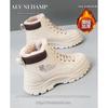 Snow boots women's new winter velvet thickened Martin boots women's shoes short boots warm versatile student cotton shoes