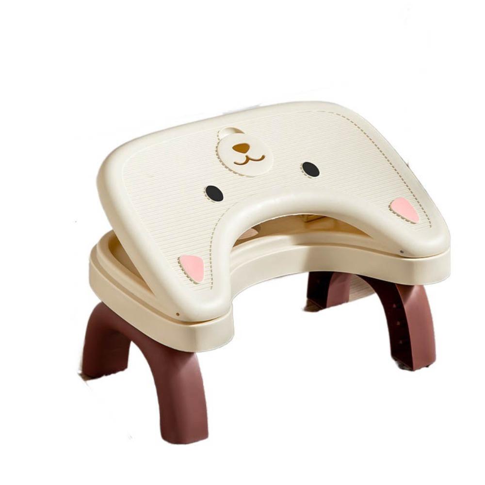Ergonomic Bathroom Foot Stool Foldable Under Desk Footrest  Pregnant Woman
