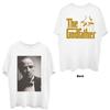 The Godfather Unisex T-Shirt: Brando B&W (Back Print) (Large)