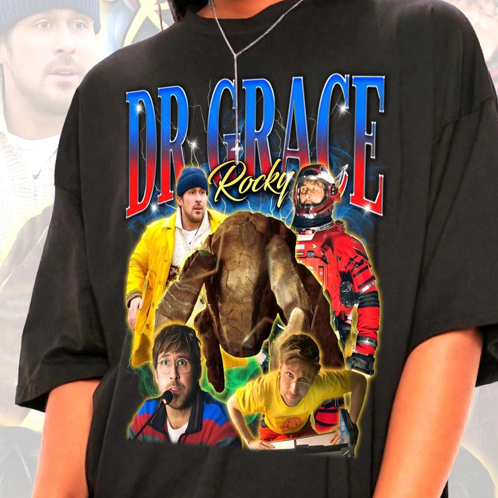 Dr Grace & Rocky Shirt, Project Hail Mary Tshirt, Ryland Grace Tee, Ryan Gosling Top