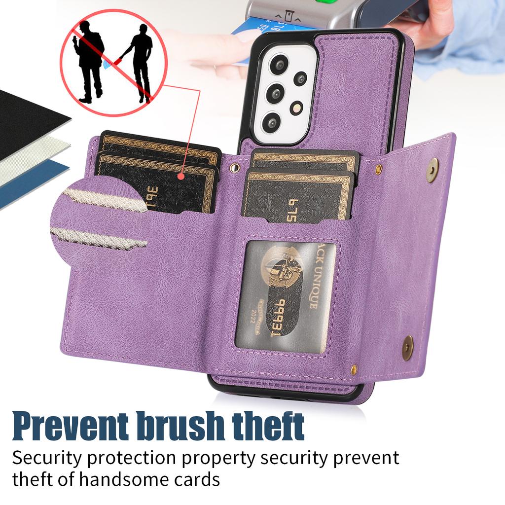 Lanyard Crossbody Wallet Leather Cards Solt Bag Cover for Samsung Galaxy S23 S22 Ultra S21 FE A54 A52s A72 A53 5G Glitter Case