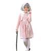 Carnival children's clothing floral skirt 100 days of school grandma suit funny dress cos old woman clothing