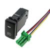 New 5 Pin Fog Light Switch For Toyota Highlander Tacoma Land Cruiser 100 Hilux Prius 4Runner Tundra Control ON-OFF Orange LED