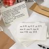 102550pcs 12.6x7.6cm Retro Kraft Paper Blank Hand Drawn Cards Double Sided Word Card DIY Greeting Invitation Card Message Card