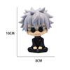 Non-Toxic Q Version Jujutsu Kaisen Figures Cute Yuji Itadori Gojo Satoru Pvc Action Figures Anime Figure Model Toys Collection Doll Gift