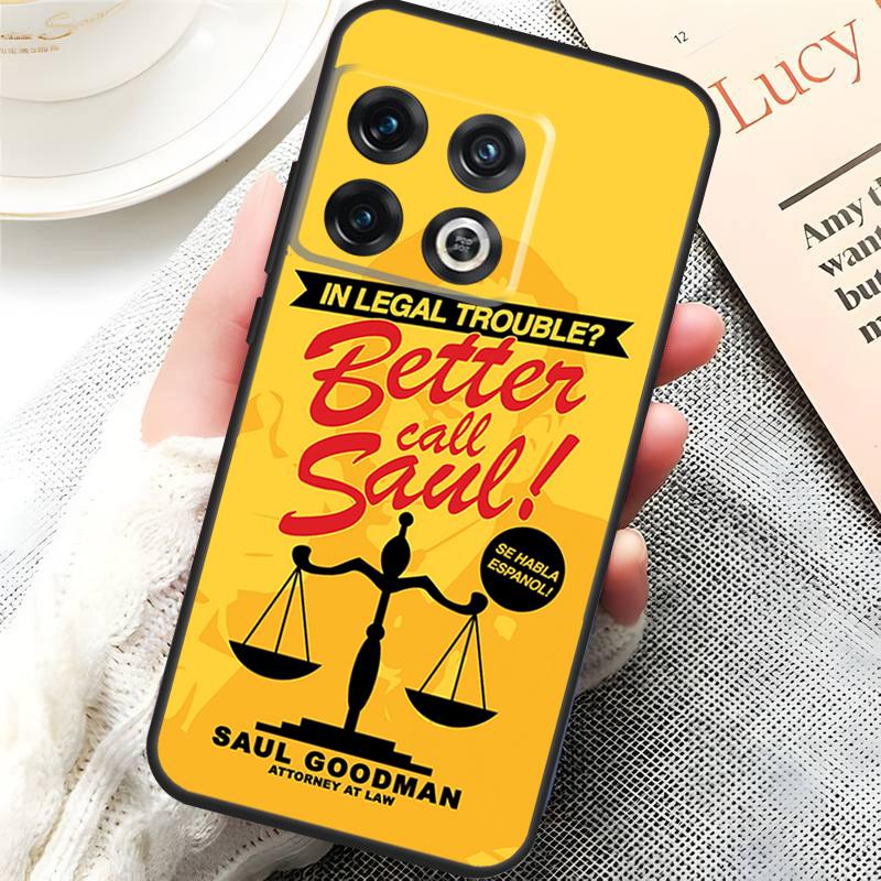 Better Call Saul Cover For OnePlus 13 15 13R 13T 12 12R 10T 11 10 Pro OnePlus Nord 5 CE 3 4 Lite N20 N30 Case