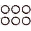 2/5/10Pcs Alloy Spray Painted Open Ring Spring Buckle Clasps For Key Bag Accessories