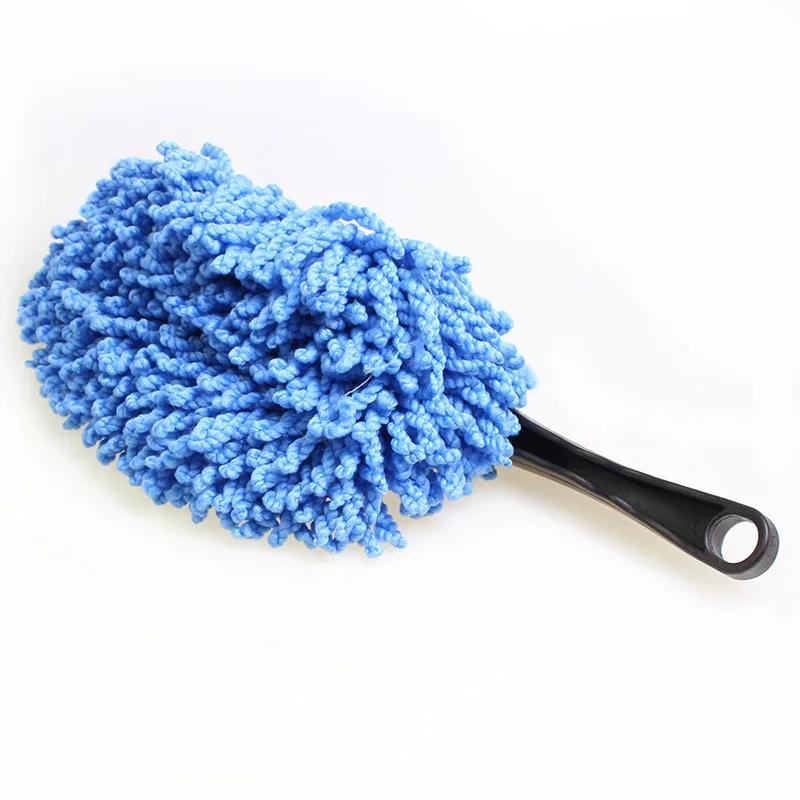 

Multi-Functional Car Dash Duster Car Interior Exterior Cleaning Dirt Dust Clean Brush Dusting Tool Mop Car Cleaning Products синий