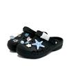 Crocs Baya EVA Starfish Fresh and Simple Fashionable and Versatile Everyday Casual Hole Shoes Same for Men and Women Black