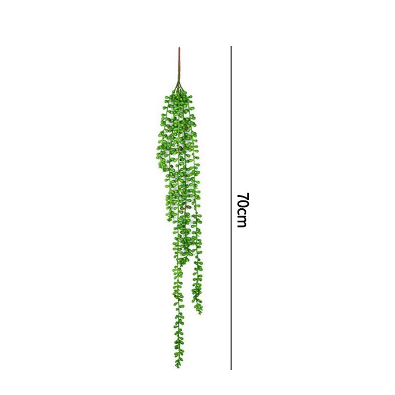 Simulated Plant Artificial Flower Decoraitons Wall Hanging Plant in Frame Home Garden Decors Outdoor Yard Artificial Plants