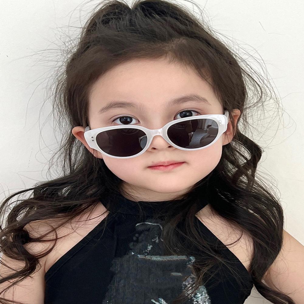 Korean Style Trendy Children's Sunglasses Outdoor Black Sun Glasses Baby Sun-shading Eyeglasses Travel Fishing Driving Girl Boy