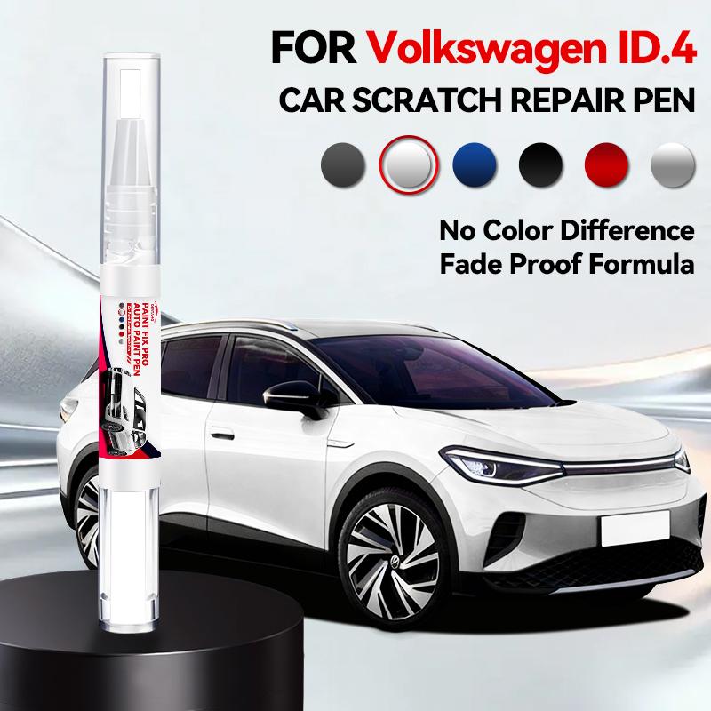 Für Volkswagen ID.4 2020-2025 BDA Lackreparatur-Pinsel Ausbesserungs-Kratzerentferner DIY Autozubehör Schwarz Weiß Grau Blau Silber