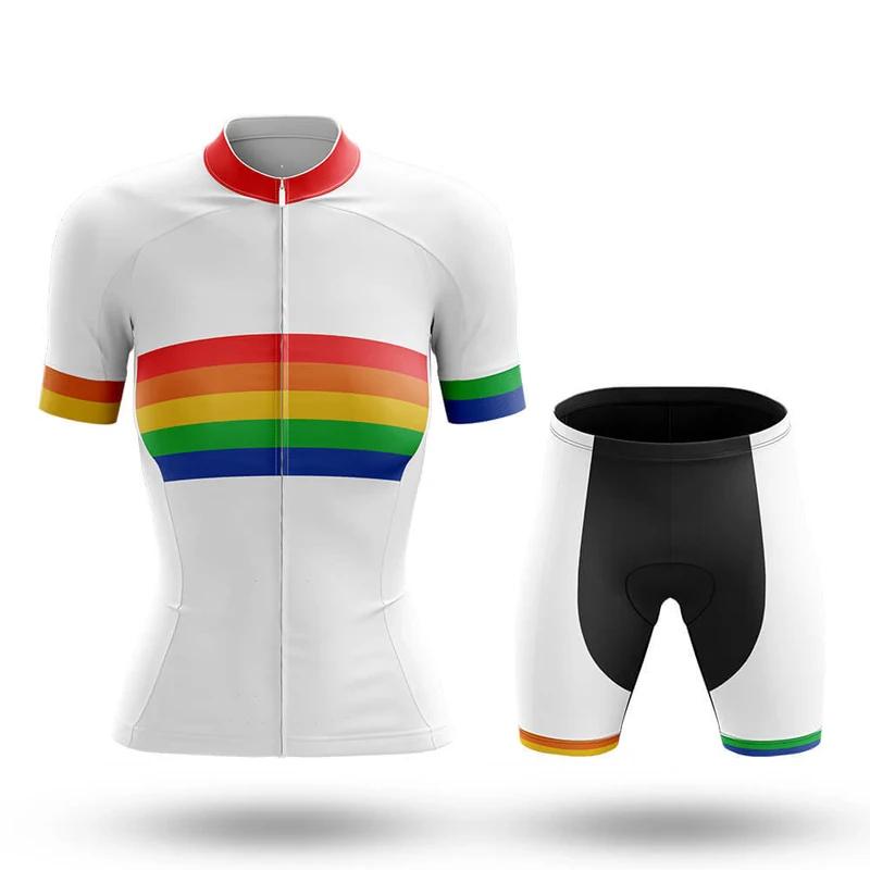 2026 Summer Breathable Cycling Suit Set  Cartoon Women's  Bike Jersey Fashion Girl Bicycle Clothes Quick-dry Mountain Bike Clothing Ciclismo Mujer