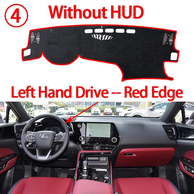 For Lexus NX AZ20 NX200 NX250 NX260 NX350 NX350h 2022-2025 Car Dashboard Cover Avoid Light Pad Instrument Platform Cover Mat