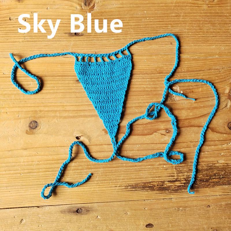 Handmade Romantic Crochet Micro Bikini Swimsuit
