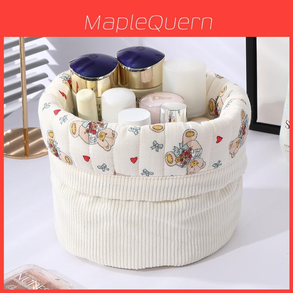 Basic Makeup Organizer With Cotton Material For Travel And Home Use