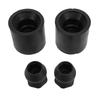 2 Set Trailer Door Holder Kit Deformation Proof Protective Rubber Door Holder Bumper for RV
