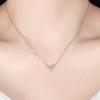Flash Diamond Collarbone Chain Light Luxury Pendant Trendy Simple Personality Cute Small Fresh Thousand Paper Crane Necklace