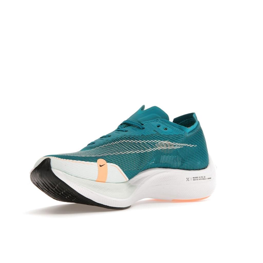 Nike ZoomX Vaporfly NEXT% 2 Bright Spruce Men Sneakers Green White Peach-Cream CU4111-301