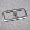 RUIQ Rear Seat Drink Holder Cover Garnish for the New Mazda DM Series CX-30 (Satin Silver)