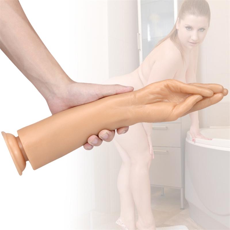 God's Hand Super Long Thick Phallus Female Dildo Masturbation Device Adult Products