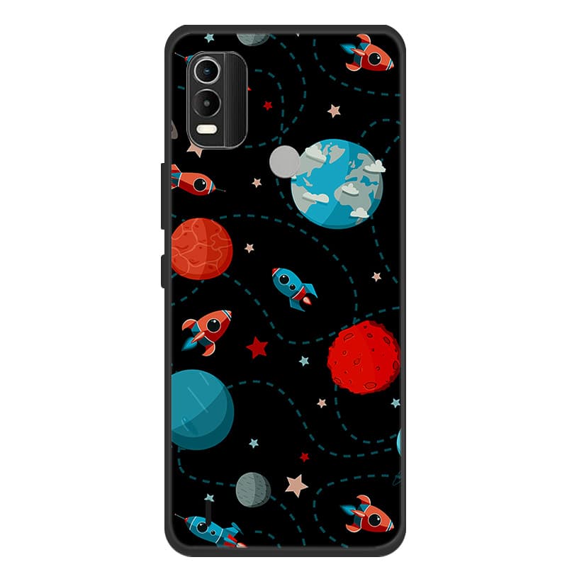 For Nokia C21 Plus Case Phone Cover Coque Black Silicone Soft Back Cover Case For Nokia G21 / G11 / C21 Plus Case C21Plus Funda