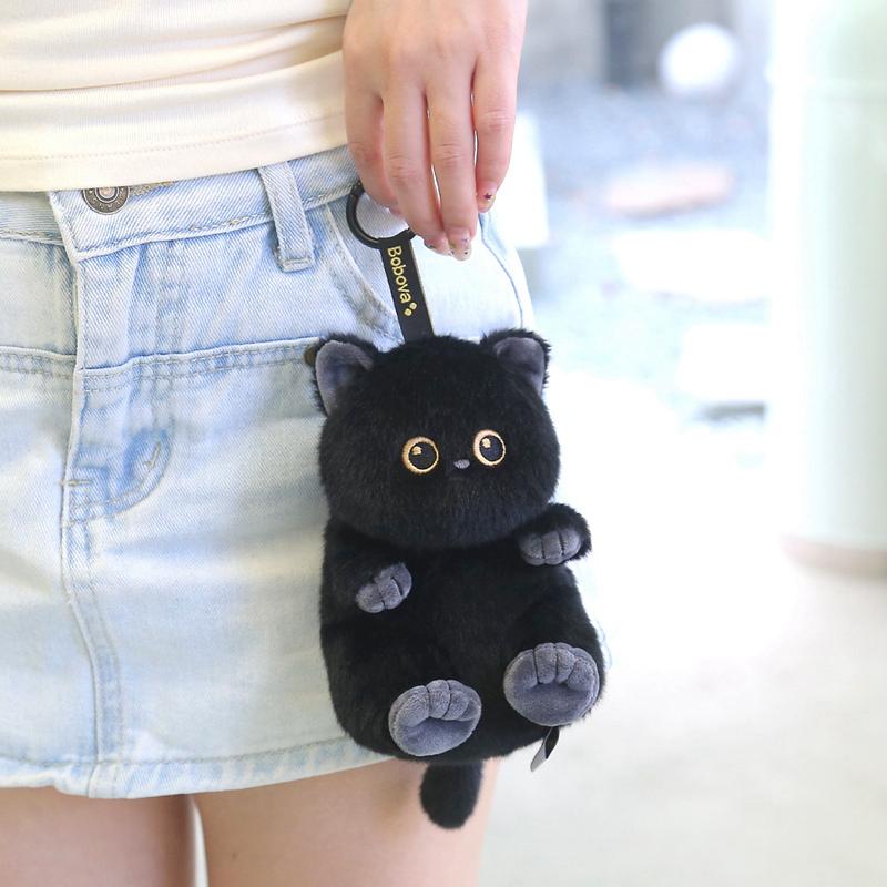 Adorabile Gatto Peluche Giocattolo Gatto Calico Gatto Siamese Gattino Gatto Nero Peluche Animale Compagno Bambola Data di Nascita Regalo