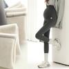 Autumn and Winter Maternity Pants Fleece Thickened Maternity Wear New Thick Fleece Heavy Maternity Leggings Extra Thick