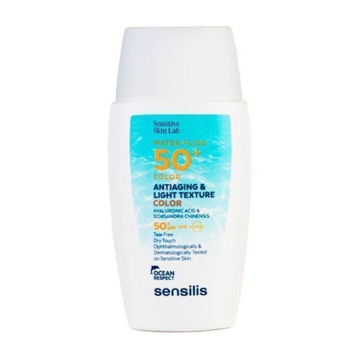 Crème solaire - Sensilis - Water Fluid Color - SPF 50+ - 40ml - Ultra-légère et matifiante